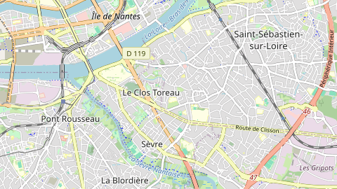 Carte de localisation de l'évènement