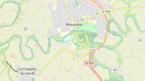 Carte de localisation de l'évènement