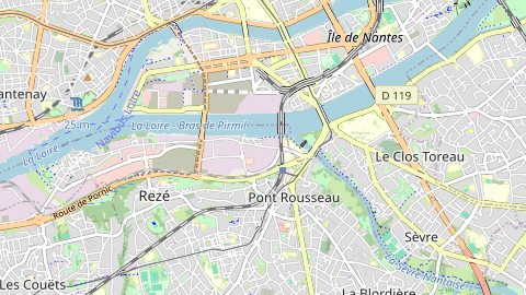 Carte de localisation de l'évènement