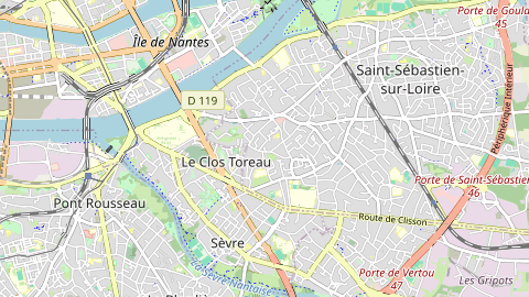 Carte de localisation de l'évènement