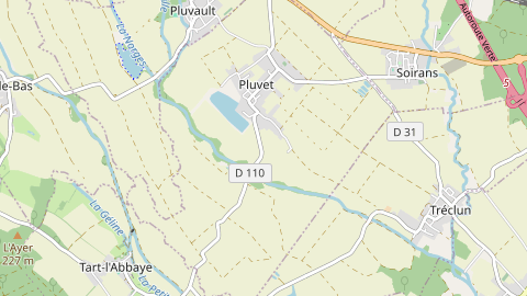 Carte de localisation de l'évènement