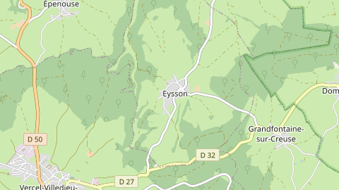 Carte de localisation de l'évènement