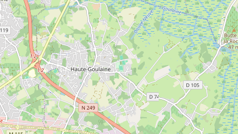 Carte de localisation de l'évènement