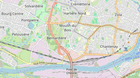 Carte de localisation de l'évènement