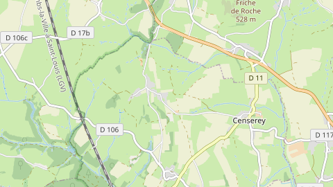 Carte de localisation de l'évènement