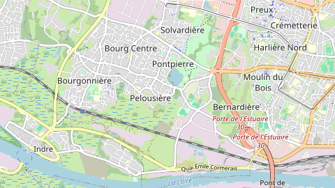 Carte de localisation de l'évènement