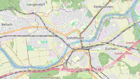 Carte de localisation de l'évènement