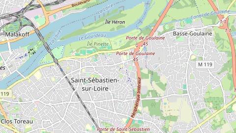 Carte de localisation de l'évènement
