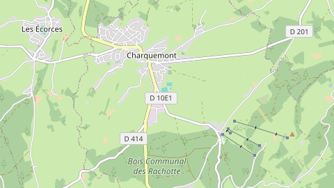 Carte de localisation de l'évènement