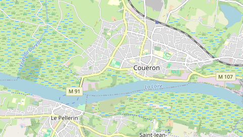 Carte de localisation de l'évènement