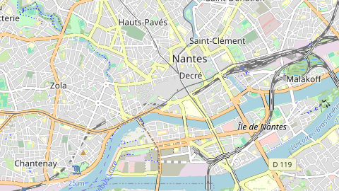Carte de localisation de l'évènement