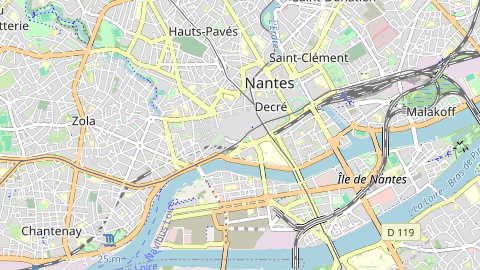 Carte de localisation de l'évènement