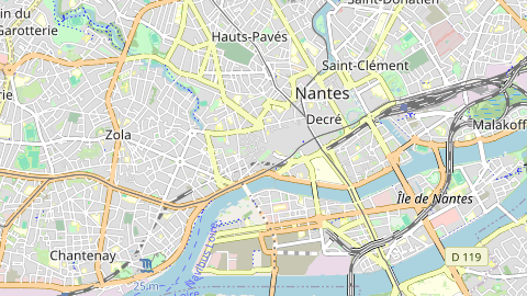 Carte de localisation de l'évènement