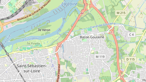 Carte de localisation de l'évènement