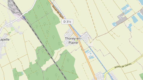 Carte de localisation de l'évènement