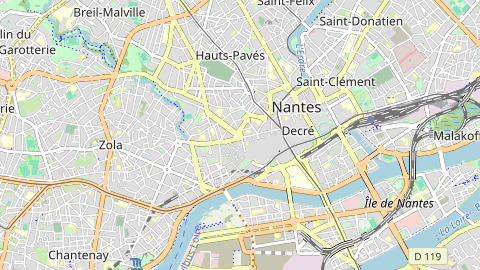 Carte de localisation de l'évènement