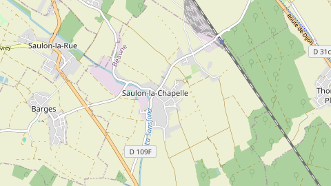 Carte de localisation de l'évènement