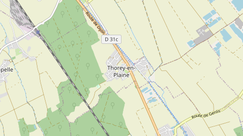 Carte de localisation de l'évènement