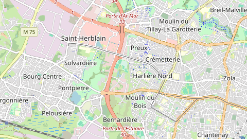Carte de localisation de l'évènement