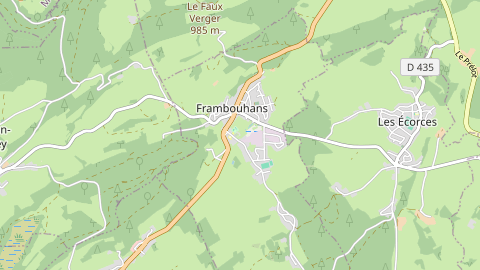 Carte de localisation de l'évènement
