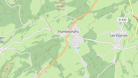Carte de localisation de l'évènement