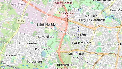 Carte de localisation de l'évènement
