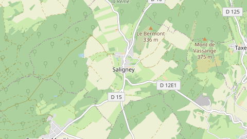 Carte de localisation de l'évènement