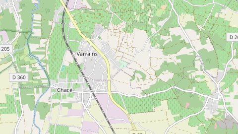 Carte de localisation de l'évènement