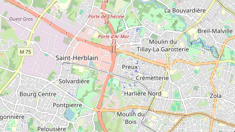 Carte de localisation de l'évènement