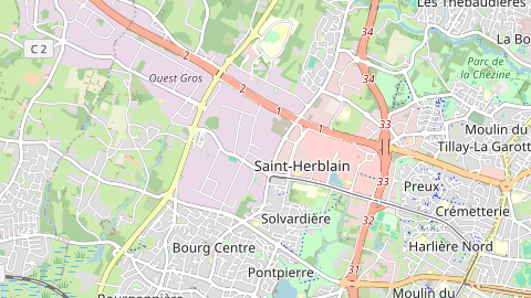 Carte de localisation de l'évènement