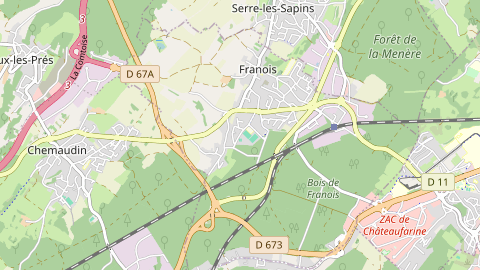 Carte de localisation de l'évènement