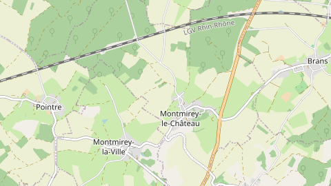 Carte de localisation de l'évènement