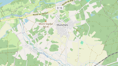 Carte de localisation de l'évènement