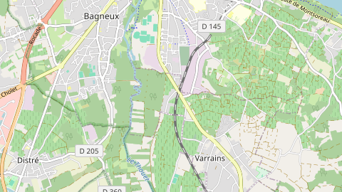 Carte de localisation de l'évènement