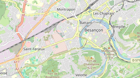 Carte de localisation de l'évènement