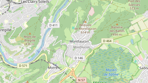 Carte de localisation de l'évènement