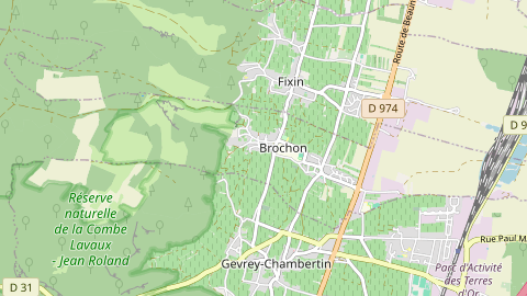 Carte de localisation de l'évènement