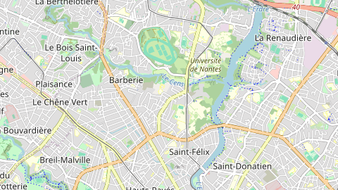 Carte de localisation de l'évènement