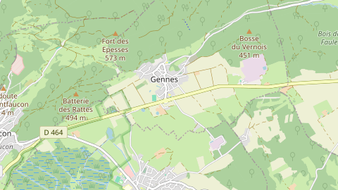 Carte de localisation de l'évènement