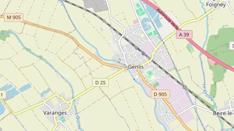 Carte de localisation de l'évènement