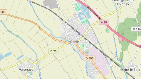 Carte de localisation de l'évènement