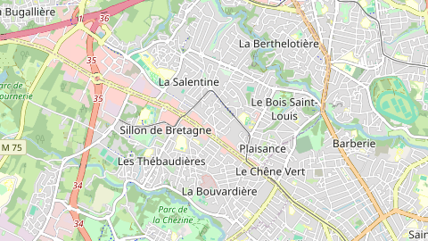 Carte de localisation de l'évènement