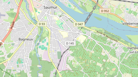 Carte de localisation de l'évènement