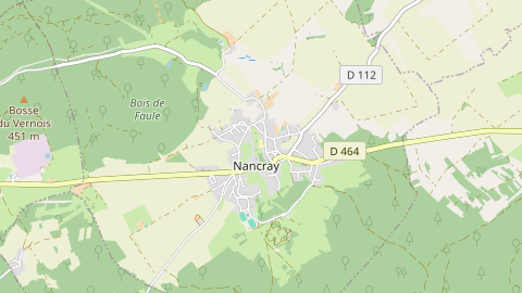 Carte de localisation de l'évènement