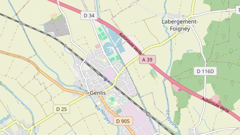 Carte de localisation de l'évènement
