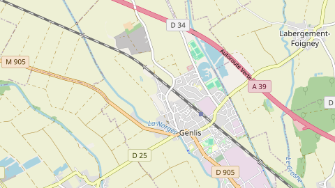 Carte de localisation de l'évènement