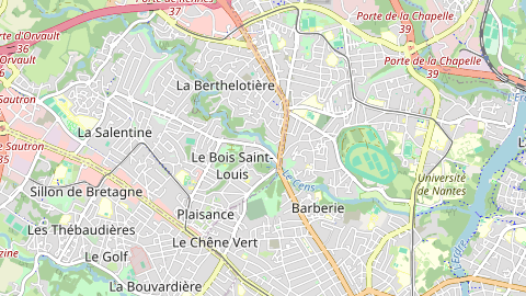 Carte de localisation de l'évènement
