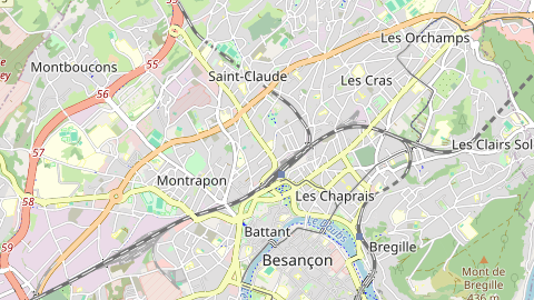 Carte de localisation de l'évènement