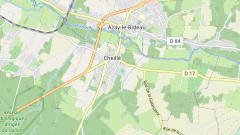 Carte de localisation de l'évènement