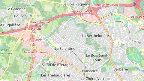 Carte de localisation de l'évènement